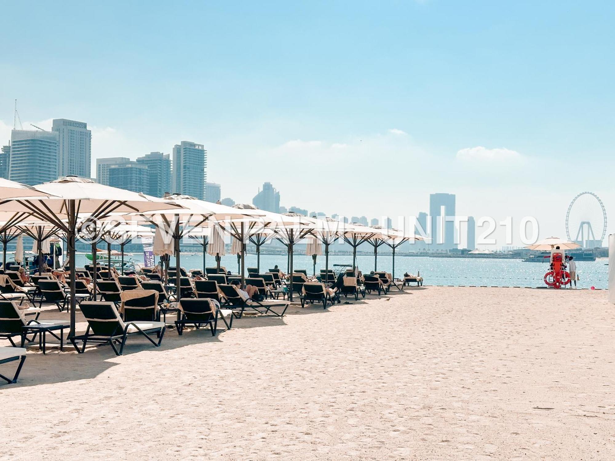 Luxus-Studio Mit Private Beach In Top-Lage, Meerblick & Infinity Pool! Dubaï Extérieur photo