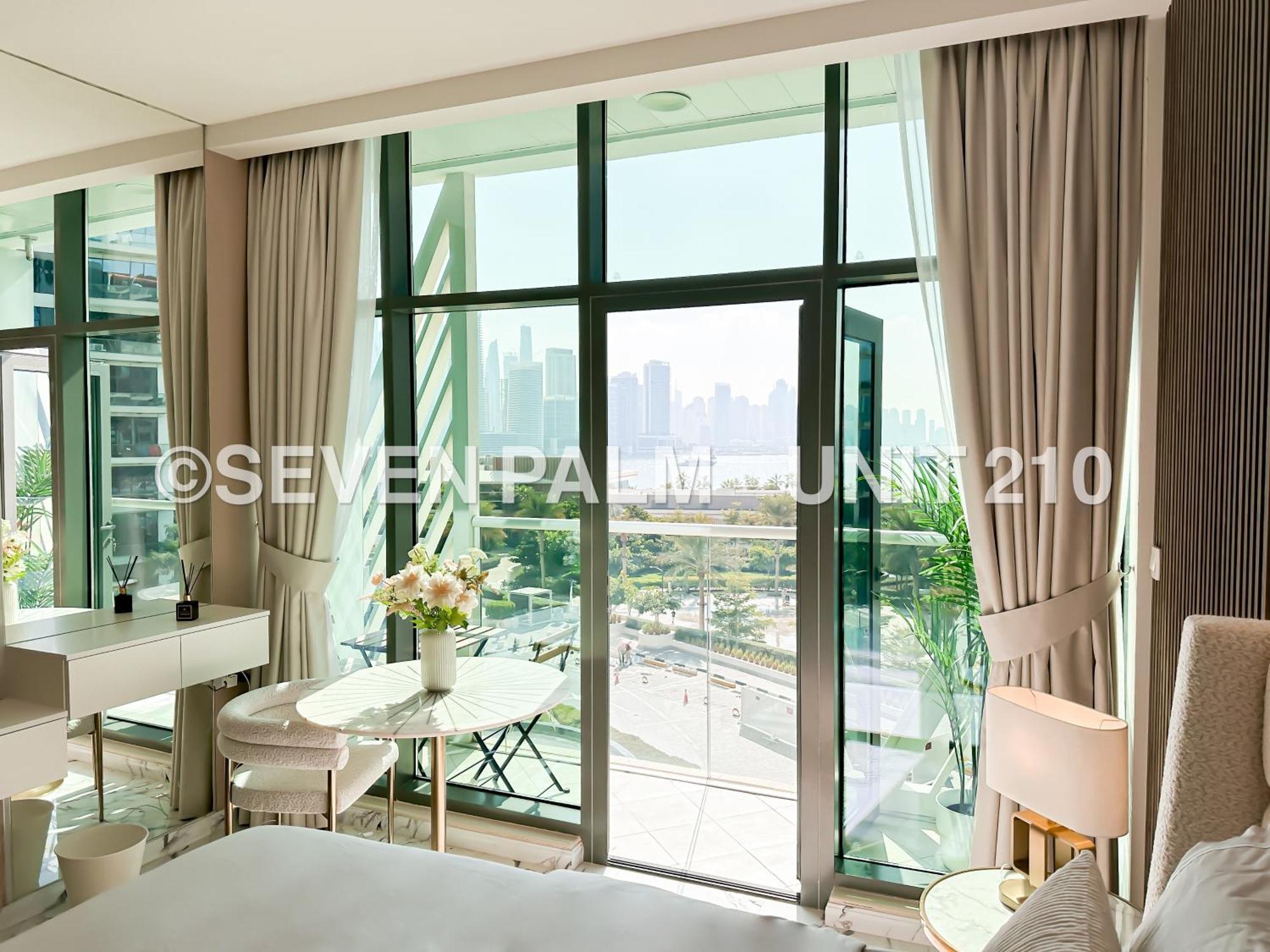 Luxus-Studio Mit Private Beach In Top-Lage, Meerblick & Infinity Pool! Dubaï Extérieur photo