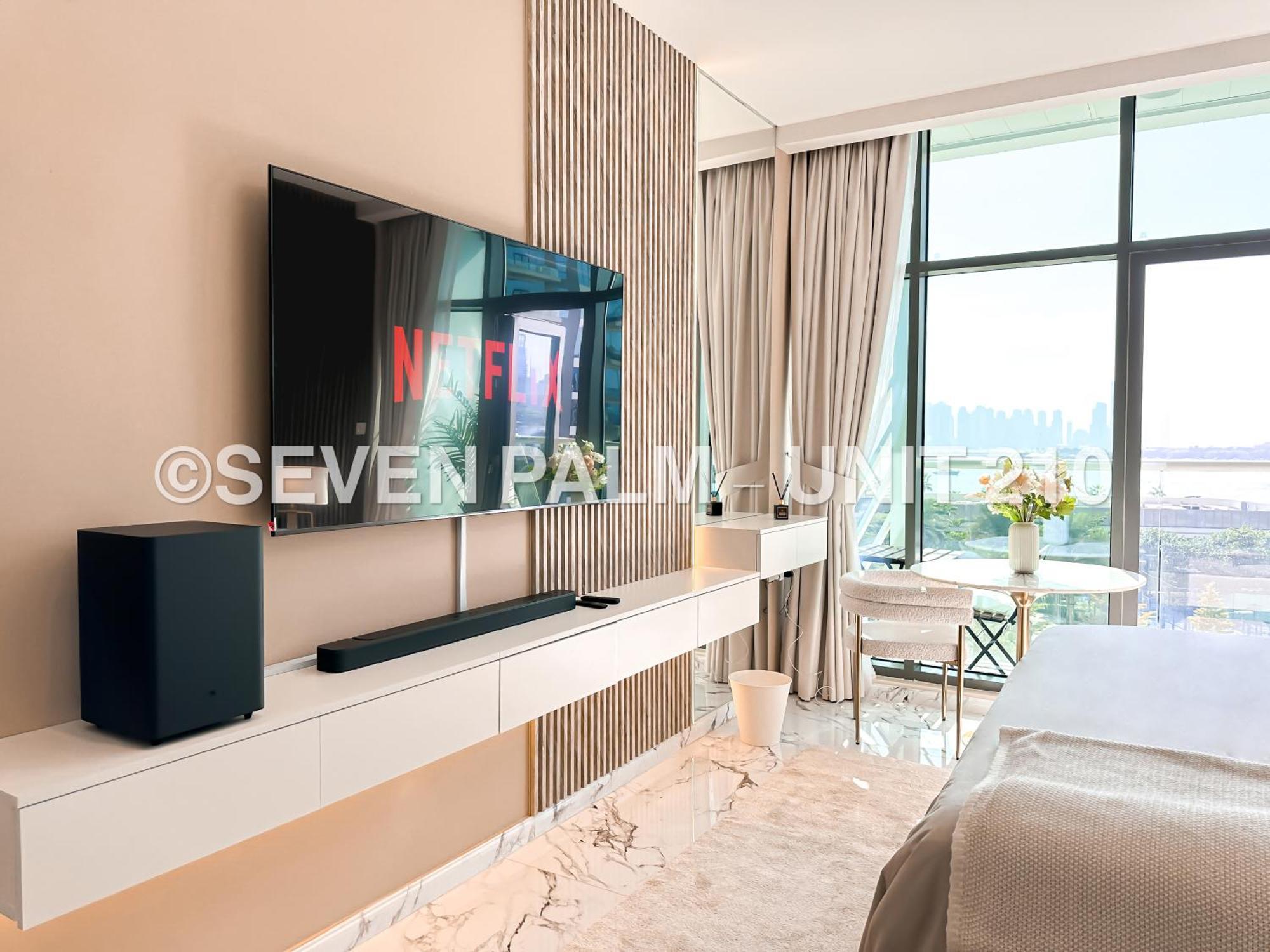 Luxus-Studio Mit Private Beach In Top-Lage, Meerblick & Infinity Pool! Dubaï Extérieur photo