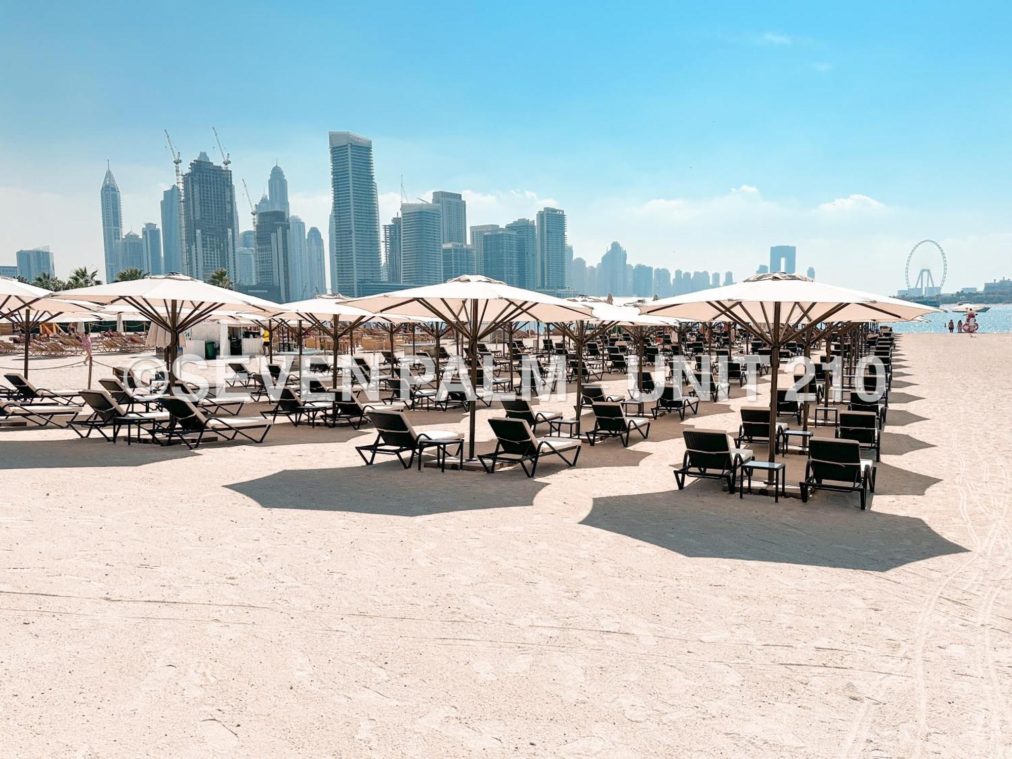 Luxus-Studio Mit Private Beach In Top-Lage, Meerblick & Infinity Pool! Dubaï Extérieur photo