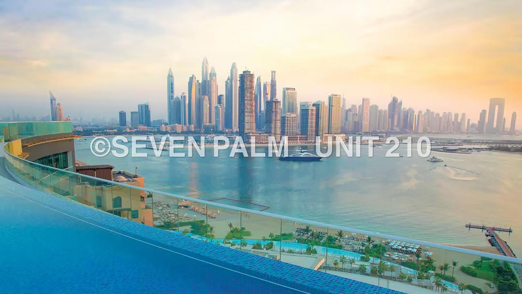 Luxus-Studio Mit Private Beach In Top-Lage, Meerblick & Infinity Pool! Dubaï Extérieur photo